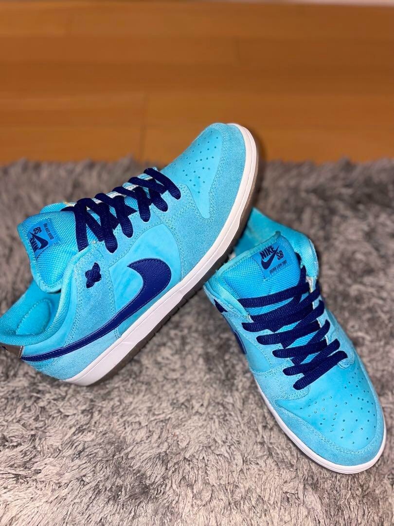スケートボード NIKE SB DUNK LOW PRO BQ6817-400 27,5cm Nike Dunk SB Low Pro Blue Fury/Deep Royal Blue Fury BQ6817-400 US9