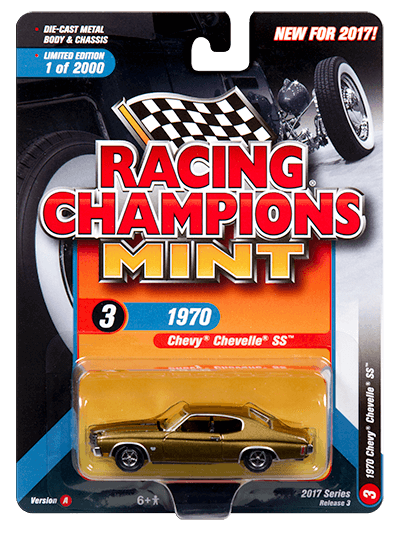 2017 Series Racing Champions Mint 1970 Chevy Chevelle SS 1:64 Scale Die Cast
