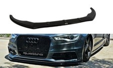 Cup Spoilerlippe SCHWARZ für Audi A6 4G Ansatz Spoilerschwert Frontspoiler ABS 7
