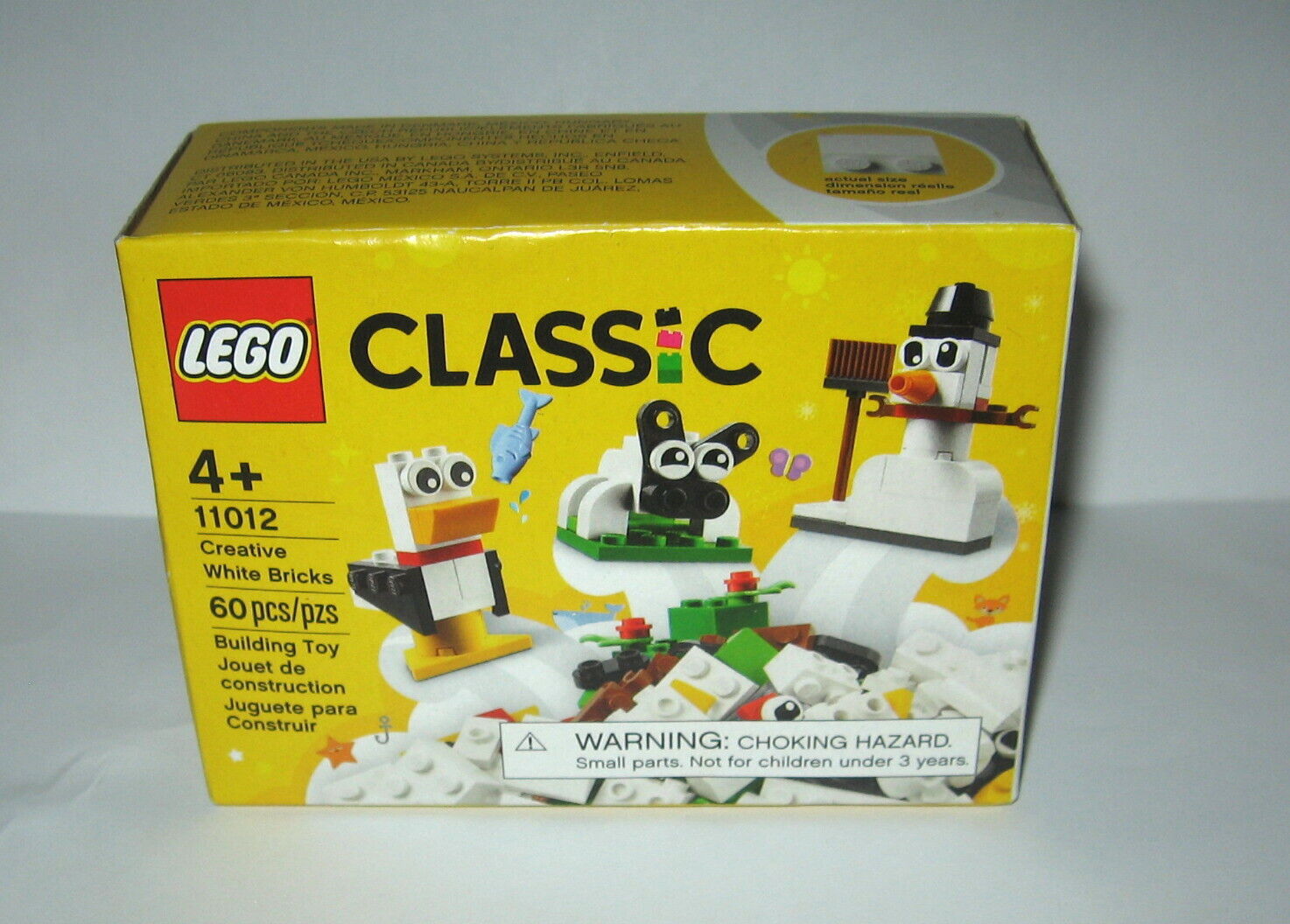 LEGO 11012 Classic Creative White Bricks Building Play Set NEW
