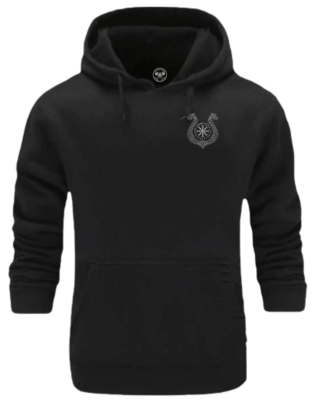 Dragon Boat Hoodie Pocket Vikings Clothing Valhalla Vegvisir Floki Odin Thor Top