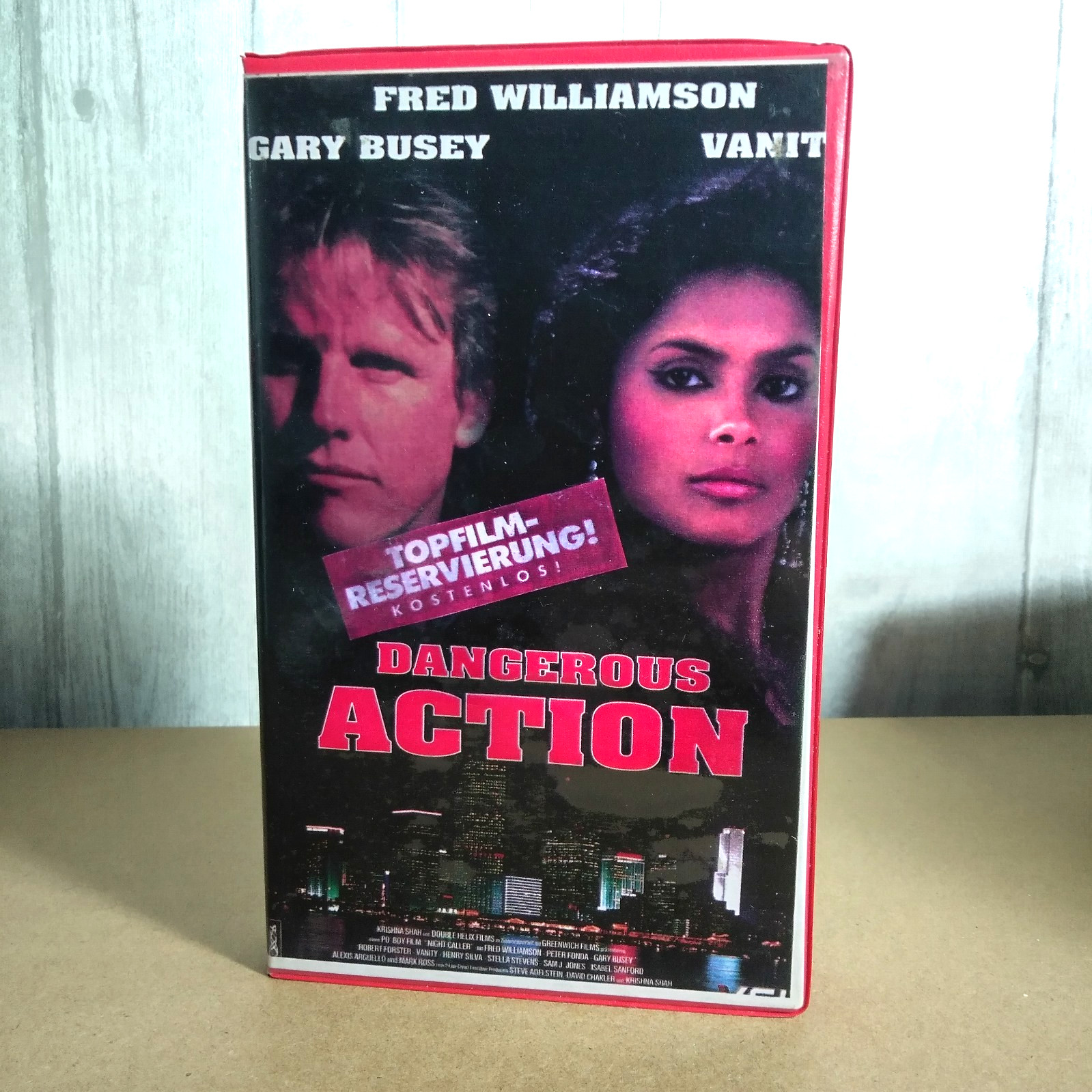 Dangerous Action - VHS Video Film Kassette - VCL Softbox