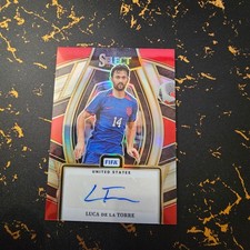 Panini Select FIFA 2023/24 - USA - Luca De La Torre - AUTO