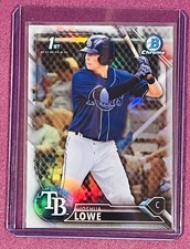 Joshua Lowe 2016 Bowman Chrome Draft 1st Refractor RC #BDC-70 Tampa Bay Rays