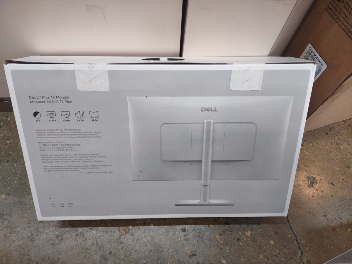Dell 27 Plus 4K Monitor - S2725QS, 4K UHD Business Monitor With 
