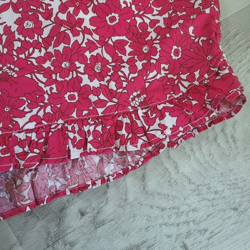 NWT Crewcuts Ruffle Pull On Shorts Girls Size 14 Twill 100% Cotton Floral J.Crew - Picture 3 of 6