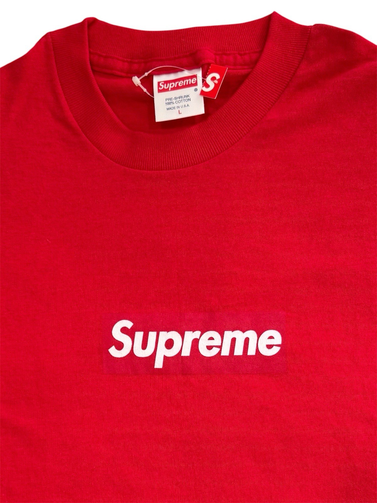 Supreme Red Box Logo Tee 1999