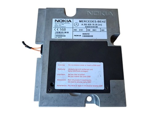 MERCEDES-BENZ CLK C209 Telefonsteuergerät A2038207026 2003 28862141