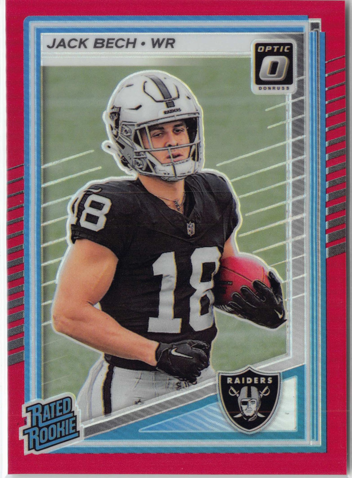 2025 Donruss Optic #211 Jack Bech Red #/149