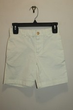POLO RALPH LAUREN BOYS BERMUDA SHORTS OFF-WHITE SIZE 5