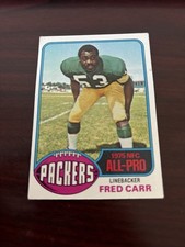 1976 Topps - Fred Carr #360 Green Bay Packers UTEP Miners All Pro