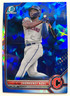 JHONKENSY NOEL SAPPHIRE REFRACTOR ROOKIE • 2022 Bowman Chrome #BDC-60 • SP RC!!!