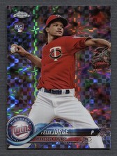 2018 Topps Chrome X-Fractor #127 Felix Jorge RC
