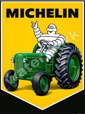 Michelin Man Tires Metal Sign 9 X 12 Or 12 X 16