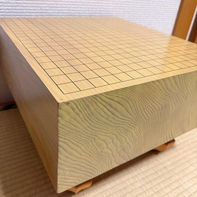 Go board Igo game Hon Kaya Masame 6.5'' Thick Legged Tachi-mori Kuchinashi Japan