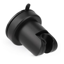 Shower Head Holder Removable Wall Mount Holder with Vacuum Suction Cup black