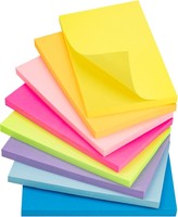 600 Blatt Haftnotizen, 76X127Mm, Selbstklebende Notizzettel, Bunt, Repositionier