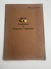 Zeugnisse Der Deutschen Volkshochschule 1944