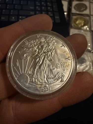 2024 Silver Eagle $1 Coin 1oz .999 Fine BU Walking Liberty