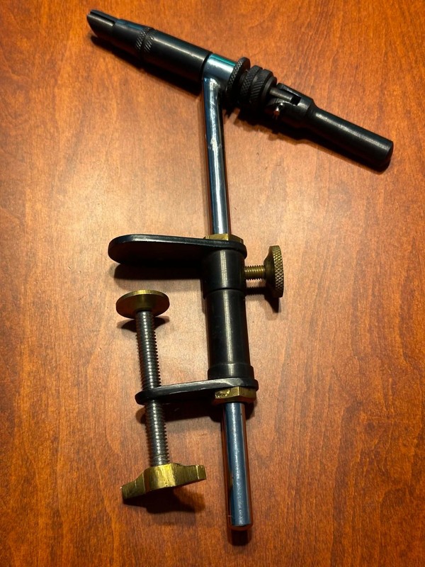 Vintage Bench Clamp On Fishing Fly Tying Vise