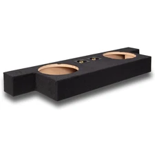 Custom Chevy Colorado 04-12 Crew Cab Truck Dual 10" Subwoofer Box Sub Enclosure