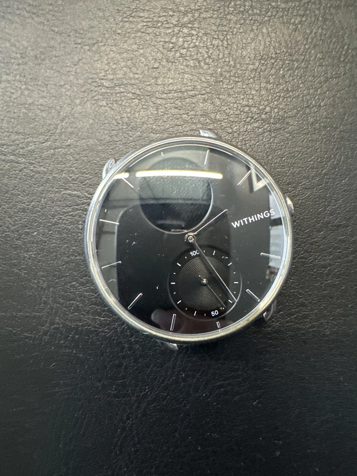 Withings ScanWatch 38mm Smartwatch Negro - ECG, Bluetooth, WR50 - Imagen 2 de 4