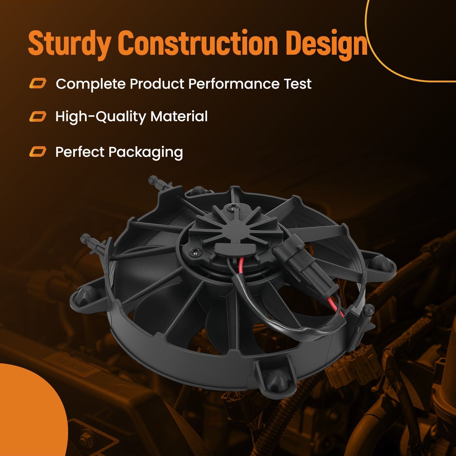 Porsche 911 GT3 2014-2016 Radiator fan