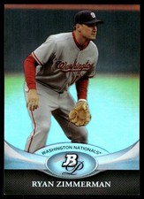 Ryan Zimmerman 2011 Bowman Platinum #73 Nationals MLB READ FREE SHIPPING