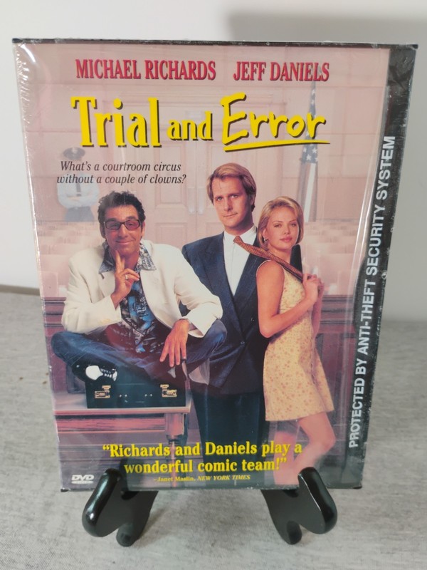 Trial and Error 1997 DVD OOP Michael Richards Jeff Daniels *BRAND NEW SEALED*