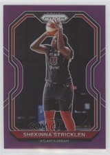 2021 Panini Prizm WNBA Purple Prizm 32/99 Shekinna Stricklen #35 pj5