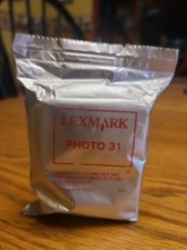 NEW IN PACKAGE GENUINE Lexmark 31 Photo Color Ink Cartridge