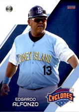 2018 Brooklyn Cyclones Choice #37 Edgardo Alfonzo Manager Baseball Card