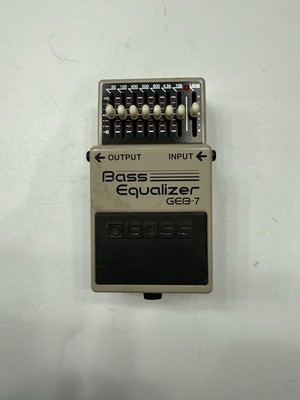 Boss Roland GEB-7 Bass Graphic Equalizer 7-Band EQ Guitar Effect Pedal