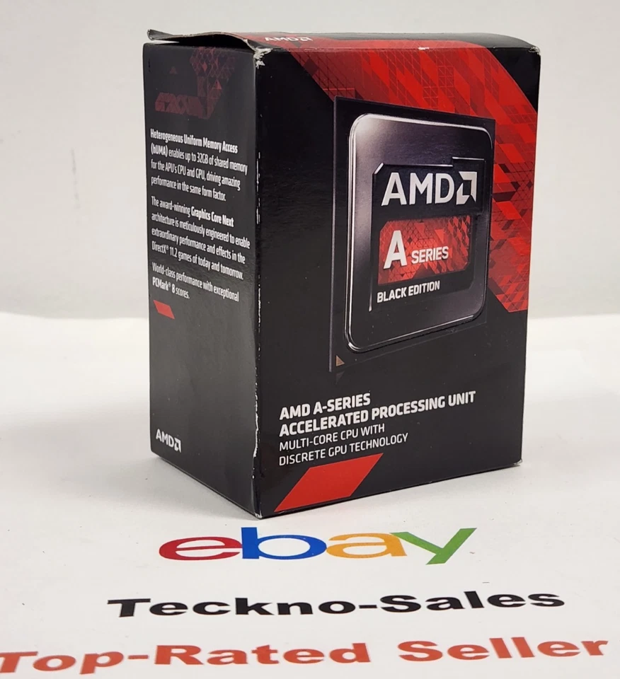 AMD A10-7850K Radeon R7 APU Processor Socket FM2+ 3.5 GHz Quad Core CPU SEALED - Image 2 of 4