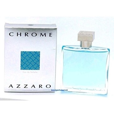 CHROME * Azzaro EAU DE TOILETTE for Men * 100ML * BRAND NEW IN BOX SEALED