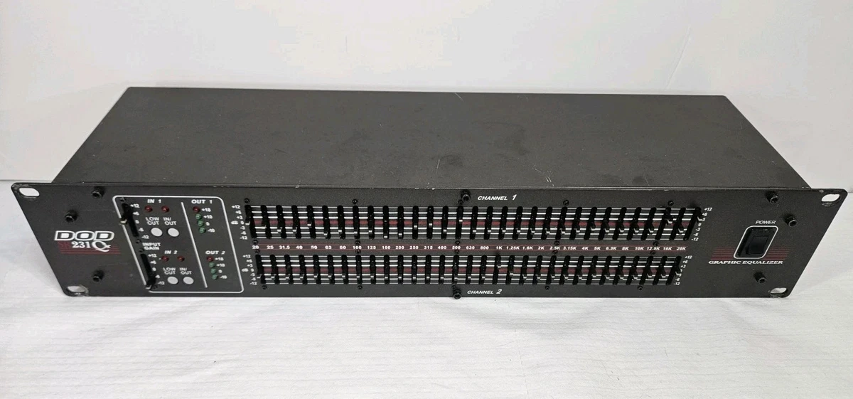 DOD Rack Mountable Signal Equalizers Effects for sale | eBay