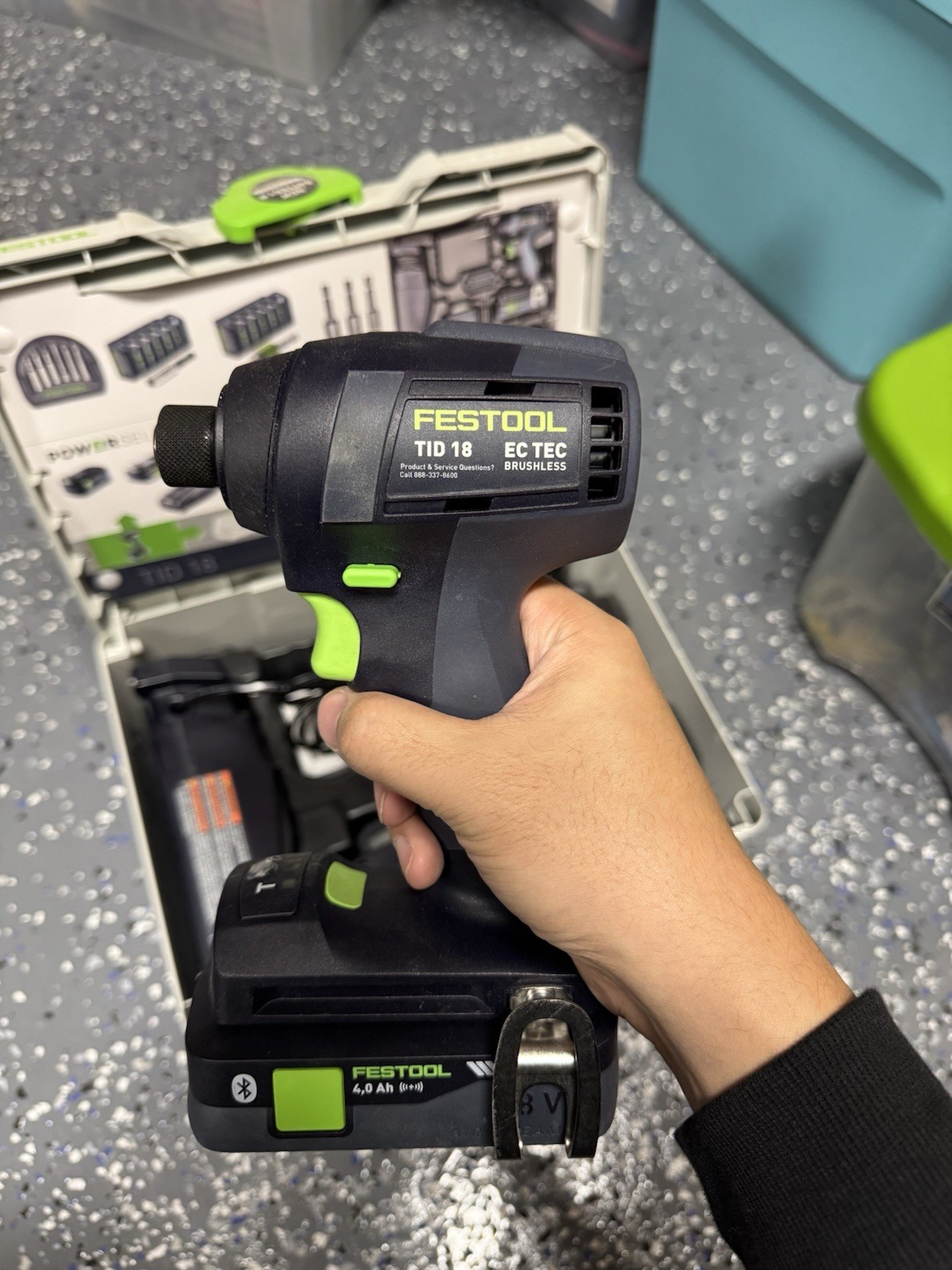 Festool Tid 18 Cordless Impact Driver with Systainer And Battery