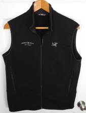 Arc'teryx Men's Kyanite Vest Fleece Black Size XL Full Zip