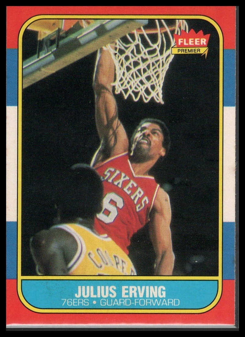 1986-87 Fleer #31 Julius Erving
