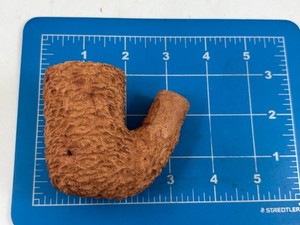 Judd's Vintage Aged Large Bent Rustic Italian Briar Stummel