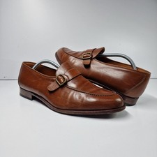 Yanko Men's UK Size 10 EF  Brown Leather Premium Spanish Designer Shoes Formal 