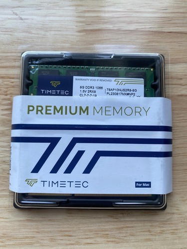 Timetec Hynix IC Apple 16GB Kit (2x8GB) DDR3 PC3-8500 1600MHz - Bild 2 von 8