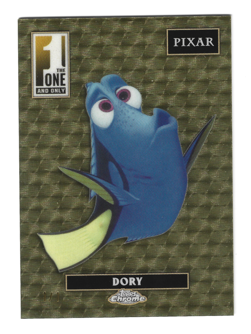 2025 Topps Disney Chrome DORY The One and Only Superfractor #1/1