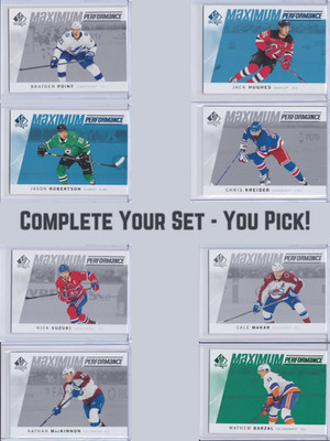 2024-25 Upper Deck SP Authentic - Maximum Performance + Parallels - You Pick!