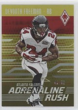 2016 Panini Phoenix Adrenaline Rush Yellow 42/99 Devonta Freeman #AR-DF 0c2