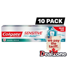 10x Colgate Sensitive Pro-Relief Enamel Repair 120ml Toothpaste Arginine, Canada