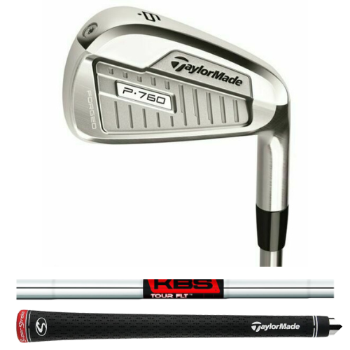 TaylorMade P760 #6 Single Iron, KBS Tour FLT 120 Stiff Flex Shaft