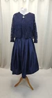 Eliza J 2 PIece Dress Suit Navy UK 18 RRP £160 LN063 WW 06