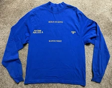 Kanye West Yeezy Season Ye Jesus is King Vinyl Sunday Service Tour Merch Tee M
