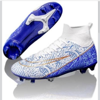 #ad #ad kids soccer cleats US size 11 Brand New Blue White Euro Size 28 $24.95